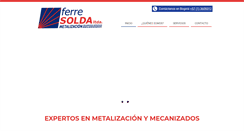 Desktop Screenshot of ferresolda.com